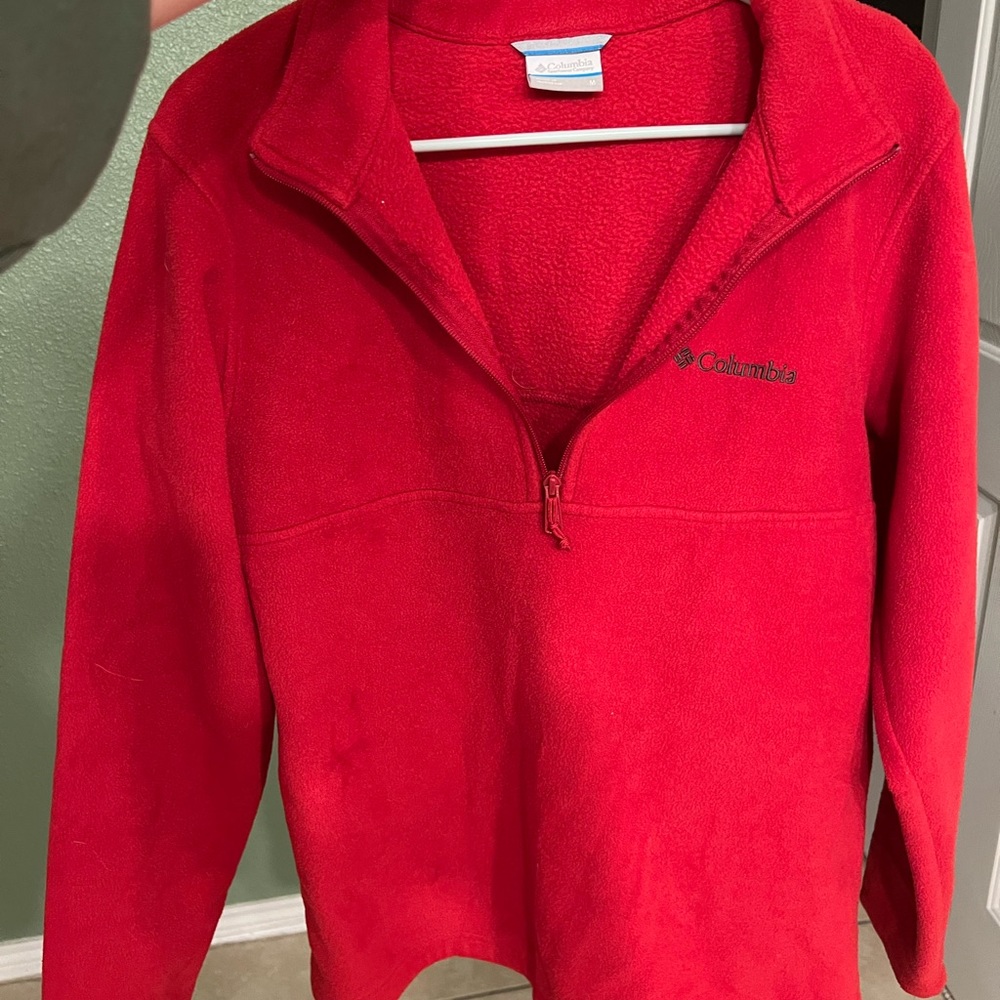 Men’s Columbia quarter zip M